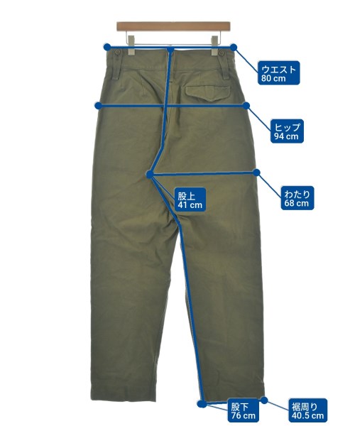 NIGEL CABOURN กางเกงมีกระเป๋าข้างกางเกง2-4 กระเป๋า