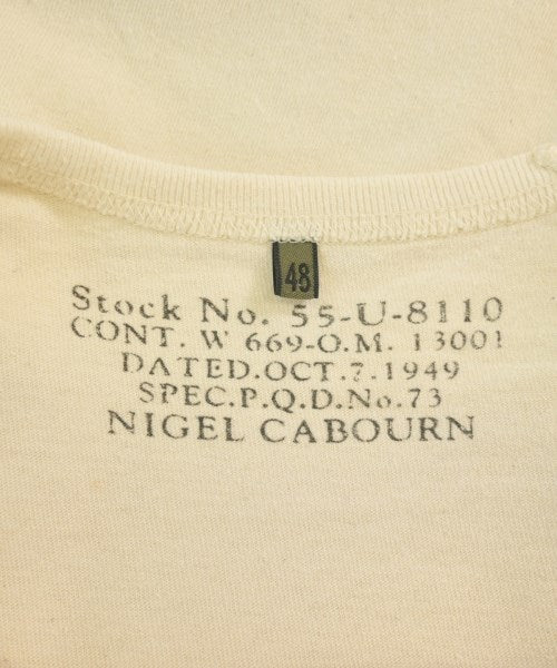 NIGEL CABOURN เสื้อยืด/เสื้อท็อปส์