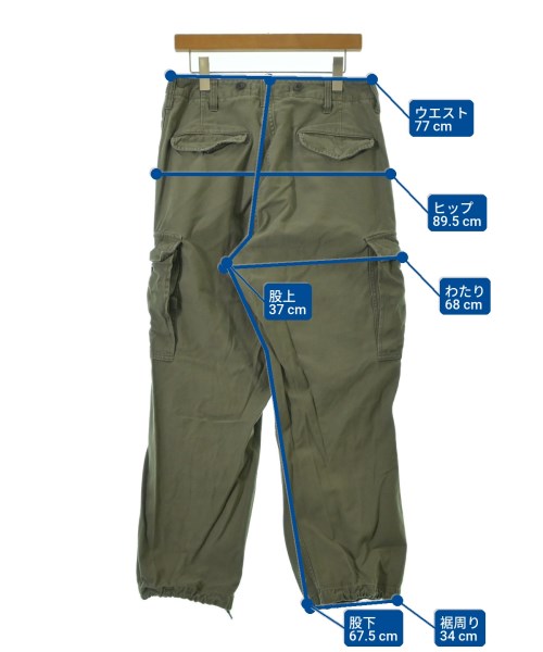 NIGEL CABOURN กางเกงมีกระเป๋าข้างกางเกง2-4 กระเป๋า