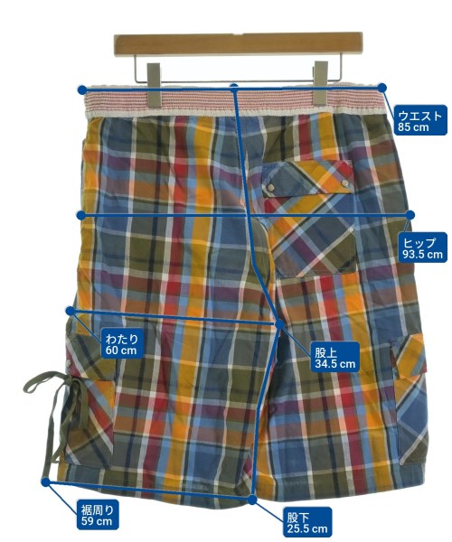 NIGEL CABOURN กางเกงขาสั้น