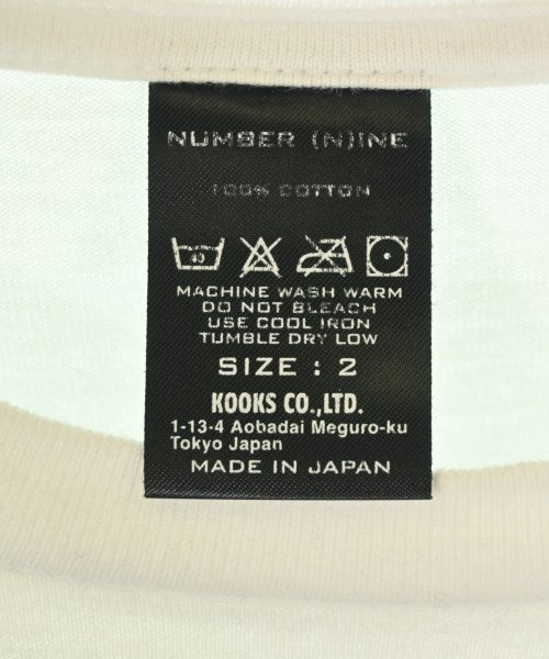 NUMBER NINE เสื้อยืด/เสื้อท็อปส์