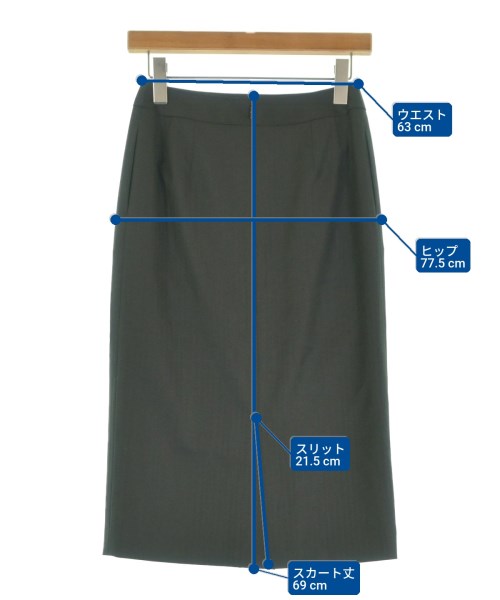 azabu tailor กระโปรงยาว/แม็กซี่ยาว