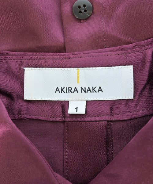 AKIRA NAKA เดรสที่เป็นเสื้อเชิ้ตตัวยาว