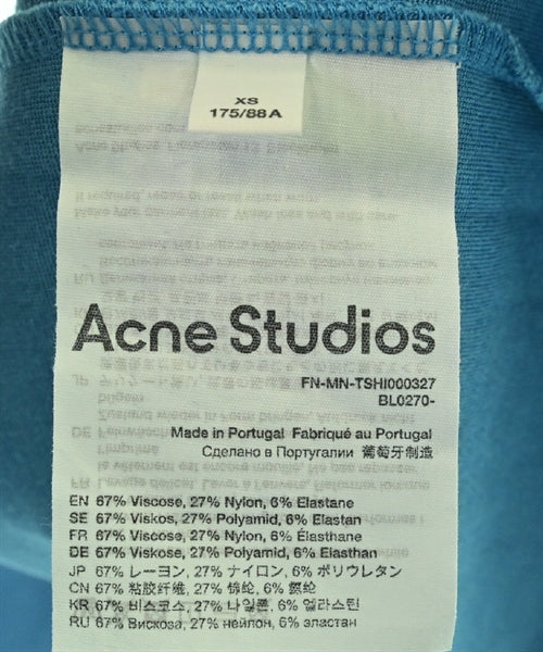 Acne Studios เสื้อยืด/เสื้อท็อปส์