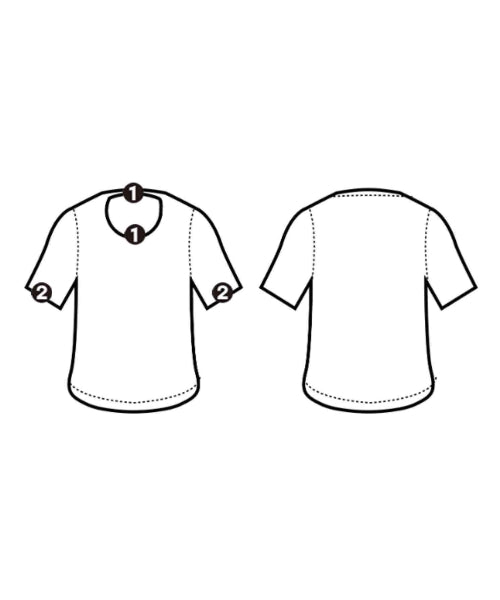 Acne Studios เสื้อยืด/เสื้อท็อปส์