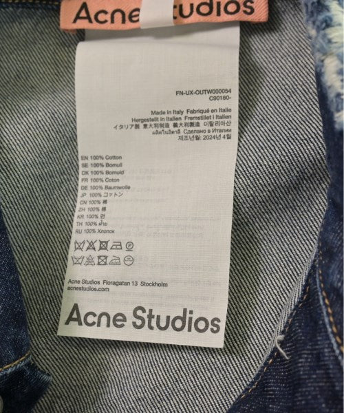 Acne Studios แจ็คเก็ตยีนส์