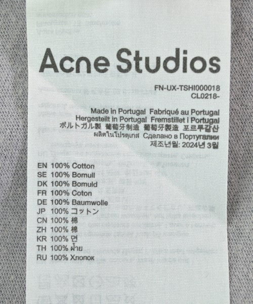 Acne Studios เสื้อยืด/เสื้อท็อปส์