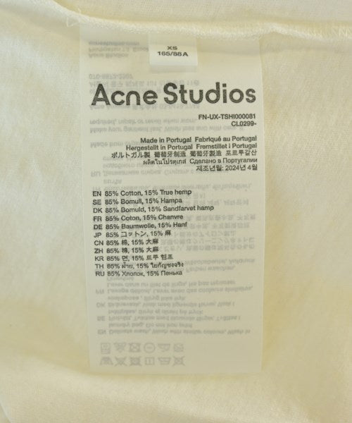 Acne Studios เสื้อยืด/เสื้อท็อปส์