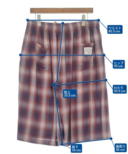 Acne Studios กางเกงขาสั้น