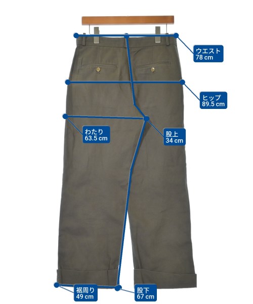 Acne Studios กางเกงขายาว