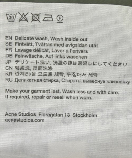 Acne Studios กางเกง อื่น