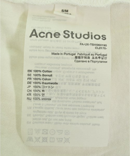 Acne Studios เสื้อยืด/เสื้อท็อปส์