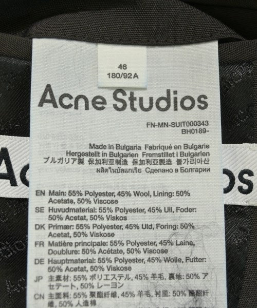 Acne Studios เบลเซอร์/แจ็คเก็ตสูท