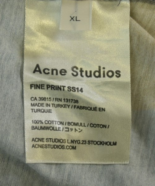 Acne Studios เสื้อยืด/เสื้อท็อปส์