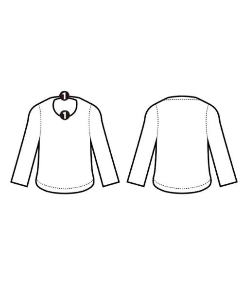 JIEDA เสื้อยืด/เสื้อท็อปส์