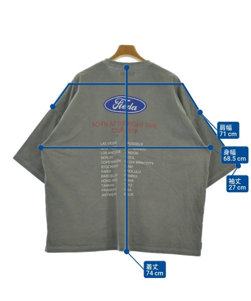 JIEDA เสื้อยืด/เสื้อท็อปส์