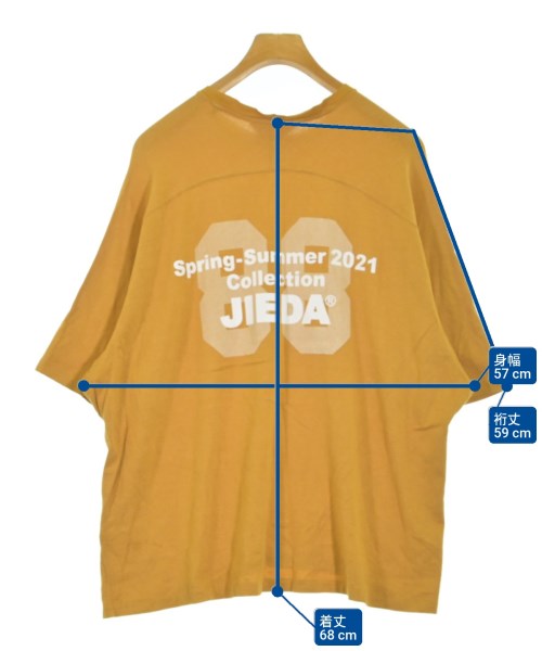 JIEDA เสื้อยืด/เสื้อท็อปส์