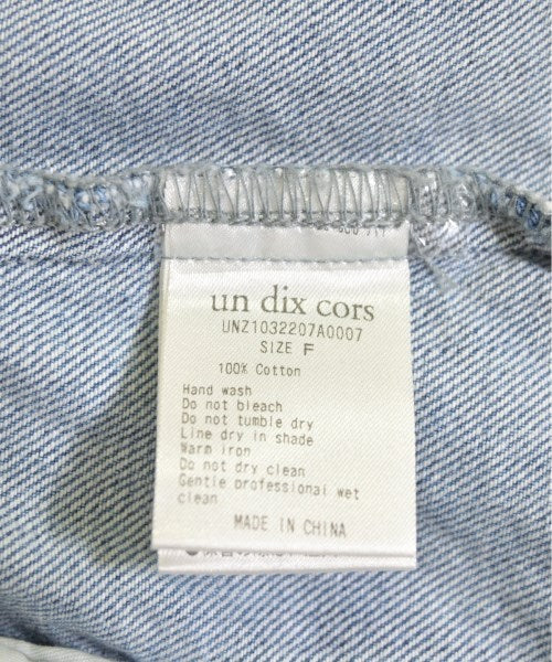 un dix cors แจ็คเก็ตยีนส์