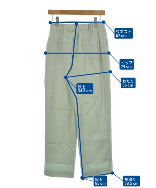 un dix cors กางเกงขายาว