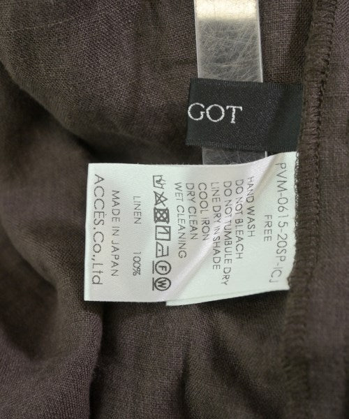 PARIGOT เดรสที่เป็นเสื้อเชิ้ตตัวยาว