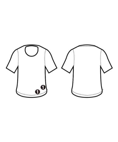 KITSUNE TEE เสื้อยืด/เสื้อท็อปส์