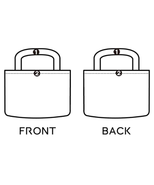 HERVE CHAPELIER กระเป๋าถือขนาดใหญ่