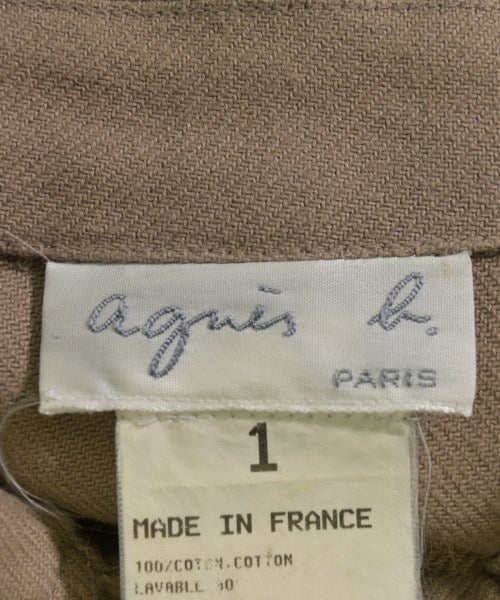 Agnes b. เสื้อคลุมคอปก Soutien