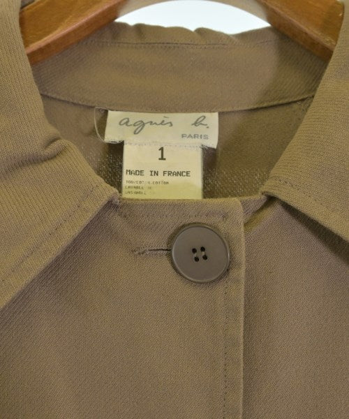 Agnes b. เสื้อคลุมคอปก Soutien