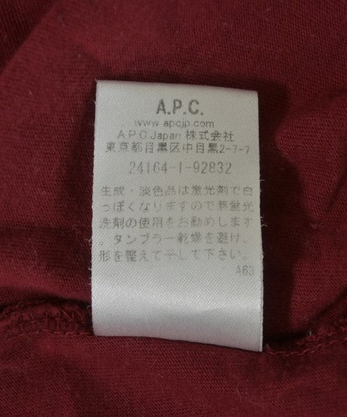 A.P.C. เสื้อยืด/เสื้อท็อปส์