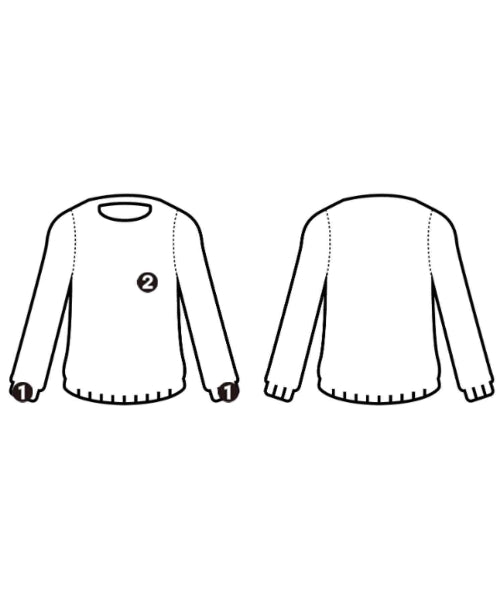 DES PRES เสื้อกันหนาว