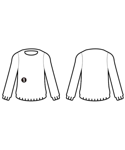 DES PRES เสื้อกันหนาว