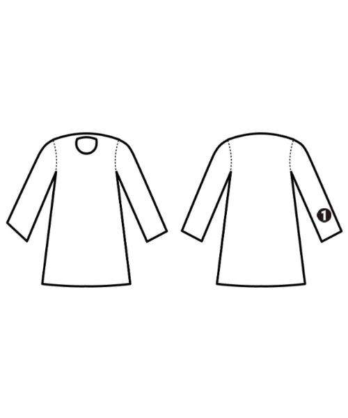 GALERIE VIE เดรสที่เป็นเสื้อเชิ้ตตัวยาว