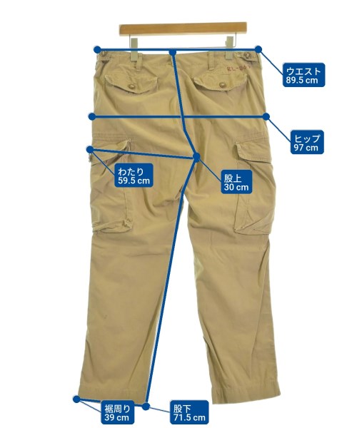 Polo Ralph Lauren กางเกงมีกระเป๋าข้างกางเกง2-4 กระเป๋า