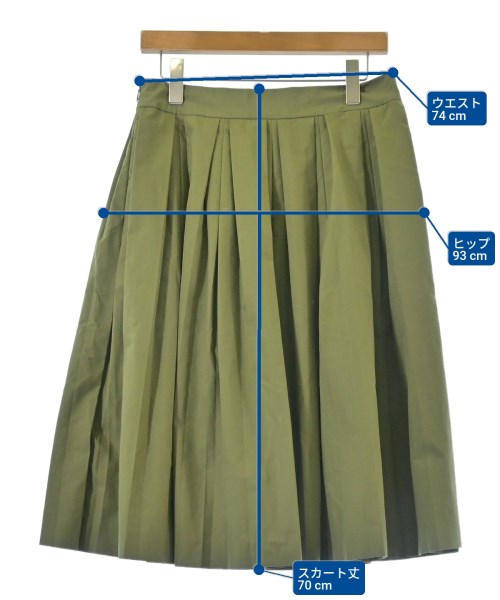 MARGARET HOWELL กระโปรงยาวถึงเข่า