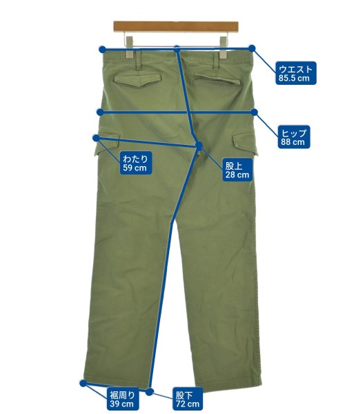 UNITED ARROWS กางเกงมีกระเป๋าข้างกางเกง2-4 กระเป๋า