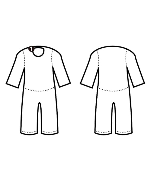 IENA ชุดเอี๊ยม/เสื้อคลุมหลวมๆ/จั๊มสูท