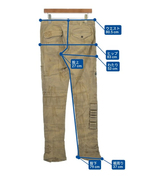 Ralph Lauren กางเกงมีกระเป๋าข้างกางเกง2-4 กระเป๋า