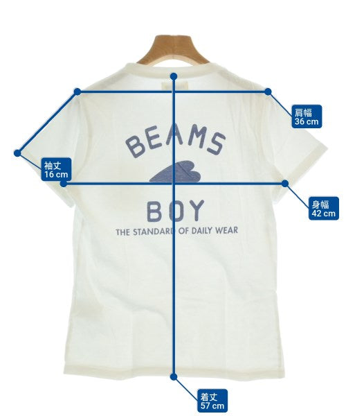 BEAMS BOY เสื้อยืด/เสื้อท็อปส์
