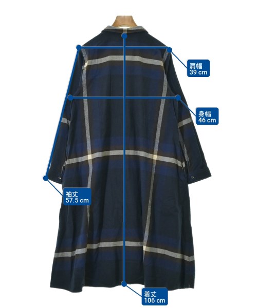 BEAMS BOY เดรสที่เป็นเสื้อเชิ้ตตัวยาว
