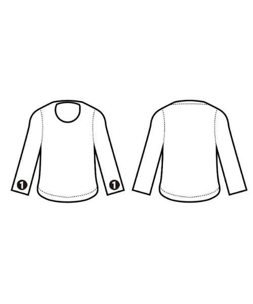 ATTACHMENT เสื้อยืด/เสื้อท็อปส์