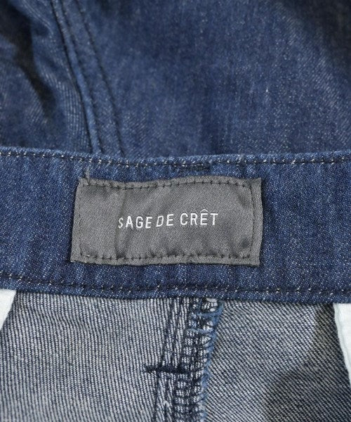sage de cret กางเกงมีกระเป๋าข้างกางเกง2-4 กระเป๋า