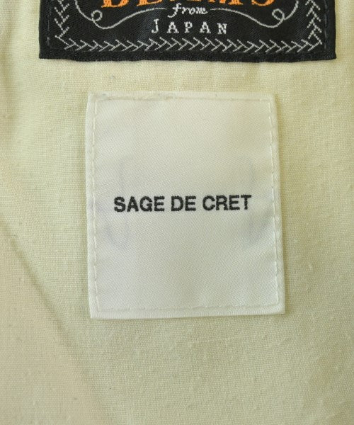 sage de cret กางเกงมีกระเป๋าข้างกางเกง2-4 กระเป๋า