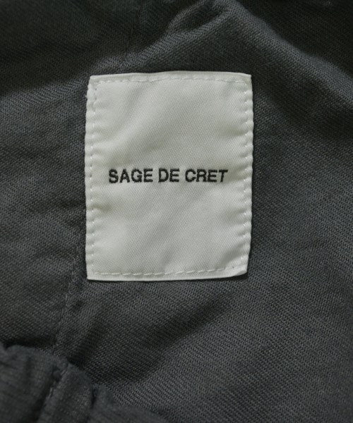 sage de cret กางเกงมีกระเป๋าข้างกางเกง2-4 กระเป๋า