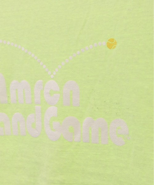 Americana เสื้อยืด/เสื้อท็อปส์