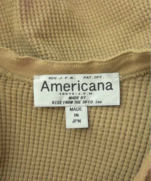 Americana เสื้อยืด/เสื้อท็อปส์