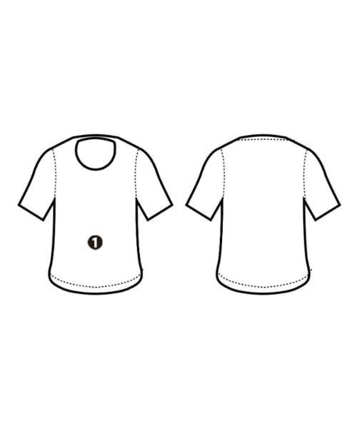 Americana เสื้อยืด/เสื้อท็อปส์
