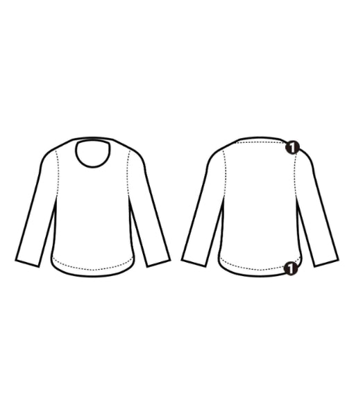 Americana เสื้อยืด/เสื้อท็อปส์