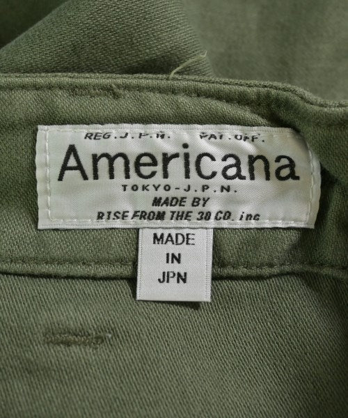 Americana กางเกงมีกระเป๋าข้างกางเกง2-4 กระเป๋า