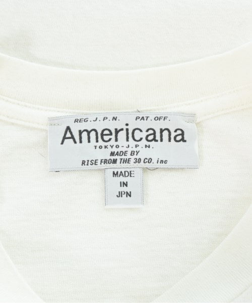 Americana เสื้อยืด/เสื้อท็อปส์
