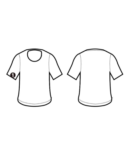 Americana เสื้อยืด/เสื้อท็อปส์